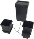 AutoPot 2 Pot System (3.9 Gallon Plastic Pots) (*Includes AIRBASES &amp AIRDOMES) Self-Watering Gravity-Fed Hydroponic System (2Pot - 3.9 Gallon - 12.4 Gallon Tank)