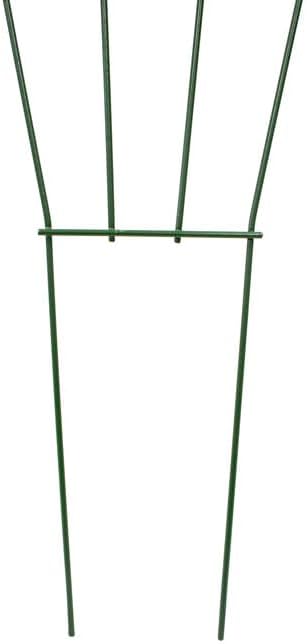 Panacea Products 89635 Garden Pot Trellis Fan Green Steel 36 x 15-in. - Quantity 12