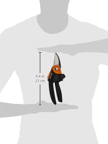 Fiskars PowerGear2 Softgrip Pruner for Branches Optimizes Cutting Power and Leverage Rust-Resistant Low-Friction Blade Coating for Smooth Cuts Yard &amp Garden Tools