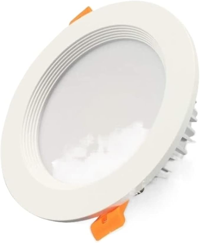 SHENSHENG-1pack Outer Diameter 10 Cm Ultra-Thin Recessed Lighting 5w with Junction Box Led Ceiling Light Daylight Indoor Spotlight Livingroom Aisle Balcony Dimmable Downlight