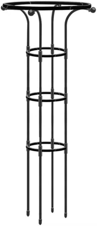 Garden Trellis Garden Umbrella-Shaped Trellis for Climbing Plants Potted Plant Climbing Support Frame Plant Support Frame Suitable for Tomatoes Cucumbers and Potted Plants(125CM)