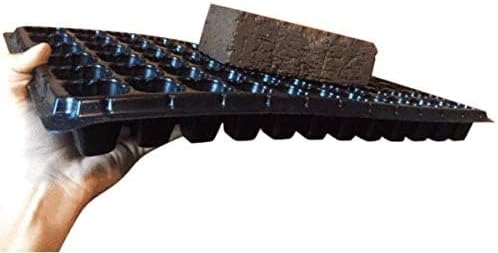 Bootstrap Farmer 50 Cell Seed Starting Trays Extra Strength 10 Pack Seedling Tray 1020 Inserts