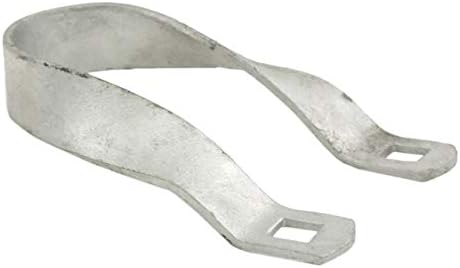 Cross-Connector (Purlin Bracket) for Greenhouse - Galvanized Steel (12 Pack w/Bolts) (1 5/8 x 1 5/8)