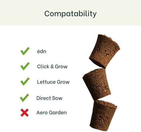 Red Petunia - Complete Seed Pod Plugs with Plant Food - 10 Pods for Hydroponic Gardens Click and Grow Lettuce Grow and Outdoor Gardens