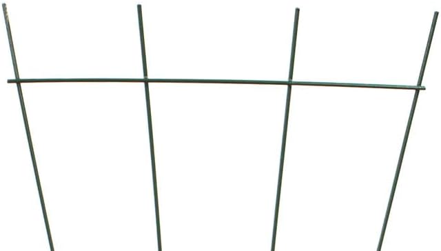 Panacea Products 89635 Garden Pot Trellis Fan Green Steel 36 x 15-in. - Quantity 12