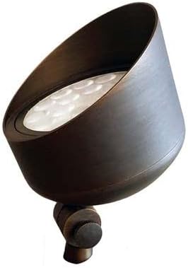 Alliance Outdoor Lighting BL400-BT Bluetooth Bullet Light Integrated LED Bluetooth Landscape Lighting Color Changing Driveway Spotlight. Solid Brass 4.25 in x 5 in x 1.75 in Single Light Fixture