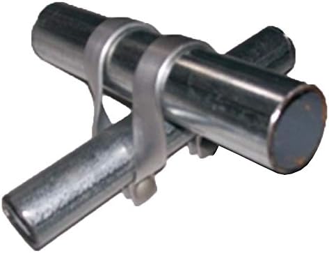 1 3/8” x 1 3/8” Cross Connectors – Purlin Clamps for Greenhouses – Heavy Duty Steel – Sets of 6 by Growers Solution