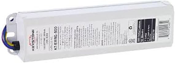KT-EMRG-500/B-D Keystone KT-EMRG-500 Fluorescent Emergency Ballast 1-Lamp 120/277V 500-Lumen