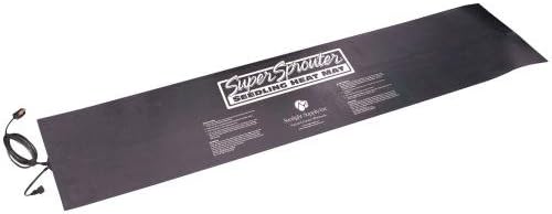 Super Sprouter 2 Tray Seedling Heat Mat Daisy-Chainable 12 in x 48 in (12/Cs)