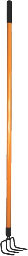 Ashman Garden Cultivator (1Pack)– Sturdy Hand Tiller/Cultivator – Heavy Duty Blade for Digging Loosening Soil and Weeding – Rubber Grip Handle for a Strong Hold – Rust Resistant