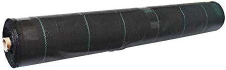 Garden Weed Barrier Landscape Fabric Durable &amp Heavy-Duty Weed Block Gardening Mat Ground Weed Cover (6ft*250ft)