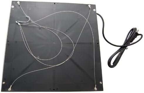 HQRP Blue/Red/Orange/White LED Grow Light Panel for Budding Flowering and Vegetative Glowth 14W 77 red + 47 Blue + 77 Orange + 24 White LED 12 inch + Hanging Kit