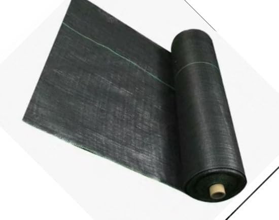 Heavy Duty Weed Barrier Fabric - Ground Cover Membrane for Vegetable Garden - 90gsm Permeable Weed Control Cloth(0.6mx50m)