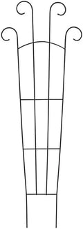 2 Pack 60' Taller Plant Trellis for Potted Climbing Plants IndoorExpandable Metal Garden Trellis for Climbing PlantsFlowers Vine Ivy Sturdy Houseplant Support for Potted Plants with Ties