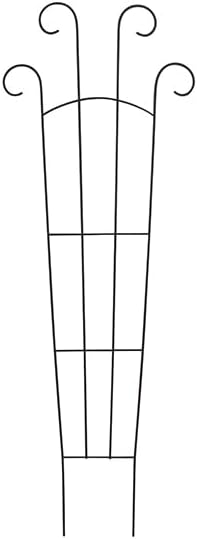2 Pack 60' Taller Plant Trellis for Potted Climbing Plants IndoorExpandable Metal Garden Trellis for Climbing PlantsFlowers Vine Ivy Sturdy Houseplant Support for Potted Plants with Ties