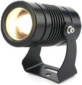 5W LED Beam Spotlight - Outdoor Buried Lights Narrow Beam Wall Washer Long Throw Blue Light for Landscaping and Garden Illumination (12V)