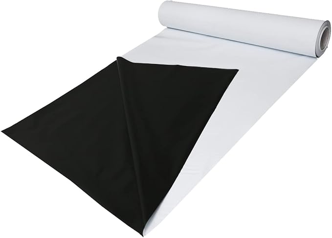 HORTIPOTS Black White Grow Light Film Reflective for Grow Room and Grow Tent (10x100 ft (3x30m)-1 Roll)