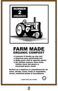 Number 2 Organics Farm Made Compost - 1cu ft