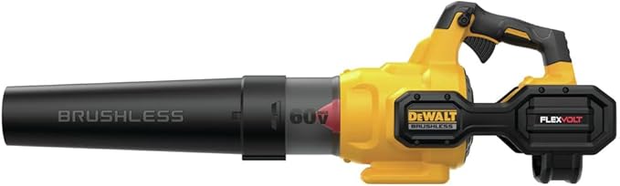 DEWALT FLEXVOLT 60V MAX* Blower &amp Chainsaw Combo Kit Brushless 3-Ah Battery (DCBL772X1 &amp DCCS670B)
