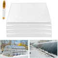 6Mil Greenhouse Covering 25x40FT Thick Durable Sheeting with Anti-Drip Gardening &amp Agriculture Film for Plants Farming and Crop Protection (25X40FT)
