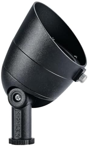 Kichler 16154BKT27 Transitional Accent from Landscape LED Collection Finish 3.50 inches Textured Black