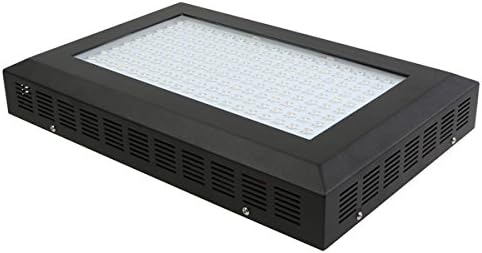 600W LED Plant Grow Light Panel For Hydroponic Garden Greenhouse Black(200pcsx3W leds)