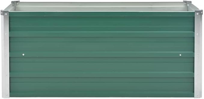 Garden Bed Steel Galvanized Raised Welded Wire Mesh Fencing for Garden Landscape on Patios &amp Walls- Durable 39.4 x 15.7 x 17.7 in