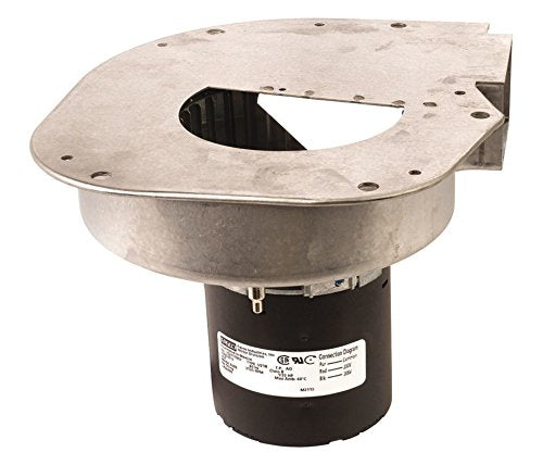 Fasco A286 3.3 Frame Shaded Pole OEM Replacement Specific Purpose Blower with Sleeve Bearing 1/35HP 3125rpm 208/230V 60Hz 0.6 amps