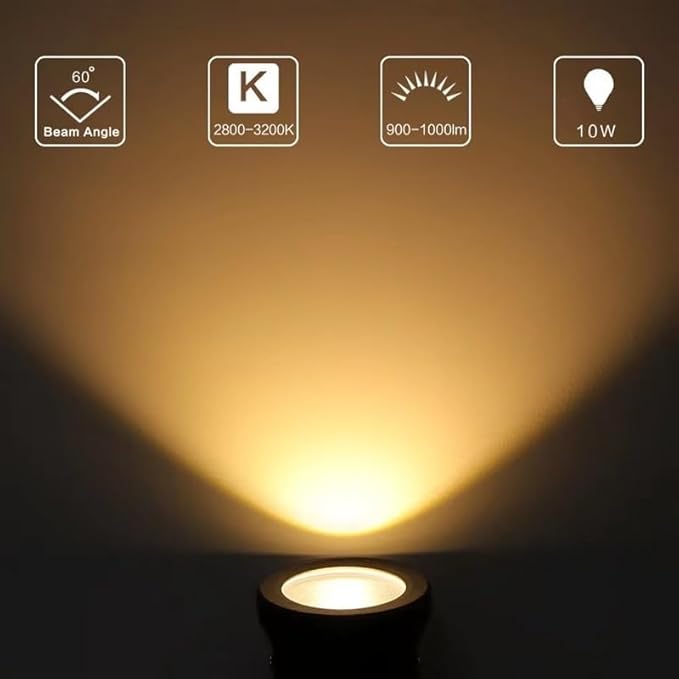 LED Swimming Pool Light- 10W Pond Fountain SpotLights Embedded Floor Lamp Underwater Lights 12V Waterproof IP68 Landscape Lighting(B- Yellows)