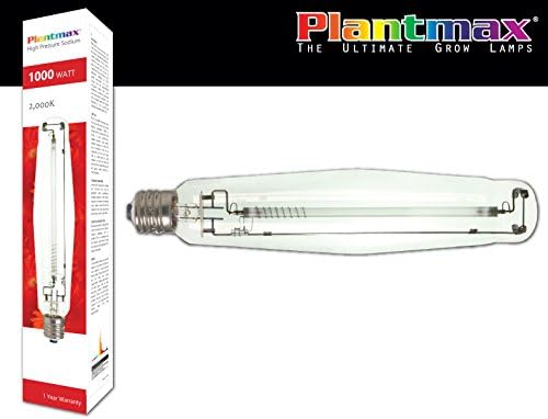 Plantmax 1000 Watt HPS (High Pressure Sodium) Bulb 2 Pack