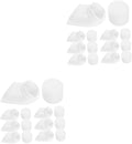 Kisangel 2sets Hydroponic Planting Cups Hydroponics Growing Sponge for Soil-Less Vegetable Cultivation for Indoor Gardening