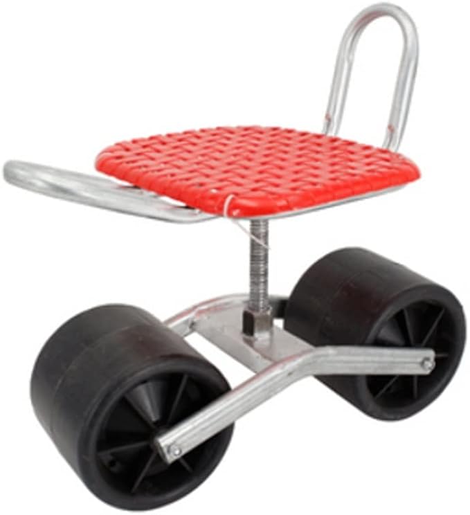 JSEIAJB Lazy Stool Planting Artifact Farm Work Stool Agricultural Lazy car Pulley Picking Small Mobile and 360 Degrees