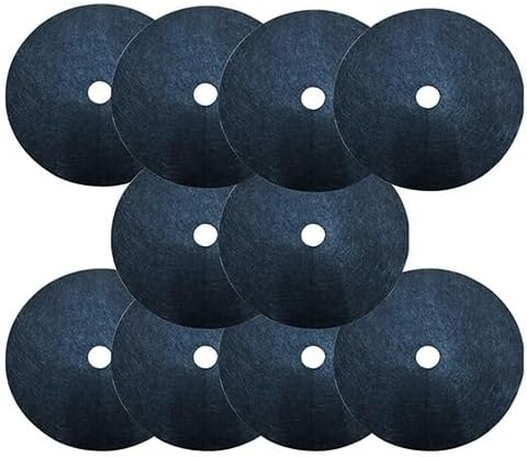 10pcs Weeding Cloth Non-Woven for Gardening Biodegradable Weed Control Fabric Ground Cover Agriculture Orchard Weeding Cloths(52x52x6)