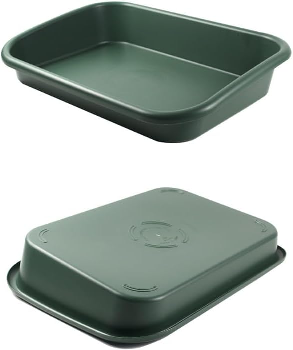 Garden Tidy Tray Multifunctional One Piece Potting Tray for Seeding Mixing Growing and Pot Storage Succulent and Cactus Soil Potting Mix Tray 23x16.4x4.3Green