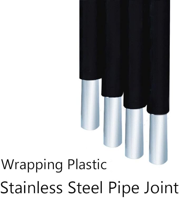 RADAAB Garden Trellis for Climbing Plants Vine Jasmine 35.5 59 71 82.7 High Outdoor Tower Obelisk Garden Trellis Plants Support Flowers Stands (Black) (Size : 9.8/25cm Dia. x 35.5/90cm H)