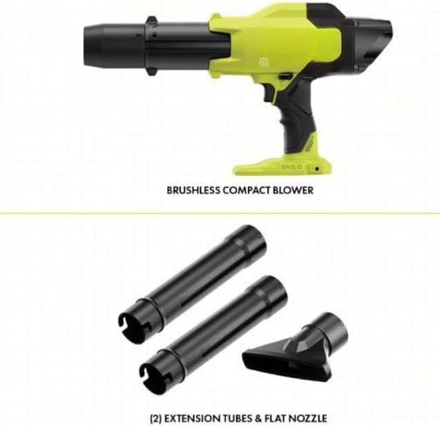 PSBLB01B Fits for RYOBI HP 18V Brushless Cordless 220 CFM 140 MPH Compact Blower (Tool-Only)