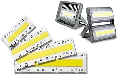 Landscape Lights DIY LED COB Chip Spotlight 30W 50W 70W 100W 150W Replacement Chip AC 220V 110V IP65 Smart IC for LED Floodlight White Warm White LED Street Lamp