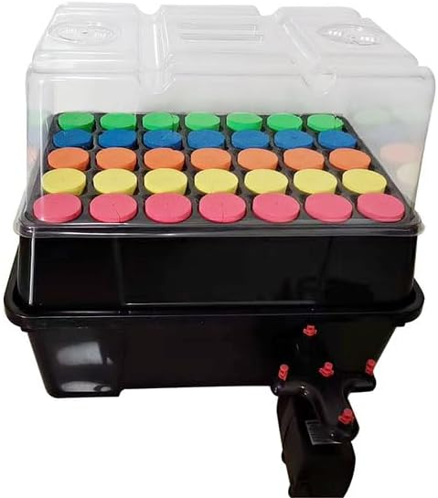 Aeroponic Cloner Machine Cloning Machine 35 Site for Cutting Rooting Germination Kit Using 1.625 inch Neoprene Clone Inserts