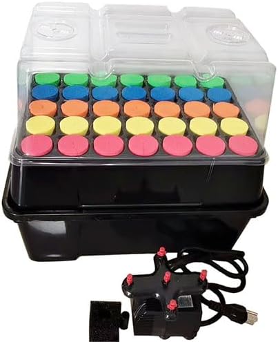 Aeroponic Cloner Machine Cloning Machine 35 Site for Cutting Rooting Germination Kit Using 1.625 inch Neoprene Clone Inserts