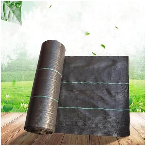 Weed Control Membrane Heavy-Duty Ground Cover Fabric for Garden Patio Flower Bed &amp Pathway - Durable Weed Barrier 1x10m (3.28x32.8ft)