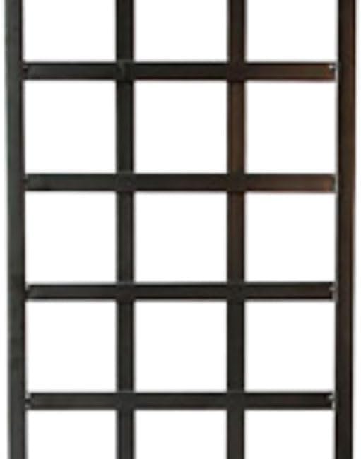 Panacea Mission Pot Trellis with Base Set of 2 – 57.5 H Black Metal Trellises for Potted Plants – Mission-Style Garden Trellis with 13 Bases for Indoor or Outdoor Plant Support &amp Vertical Growt