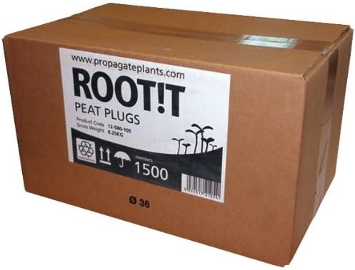 36Mm Expanding Peat Plugs (Box of 1500)