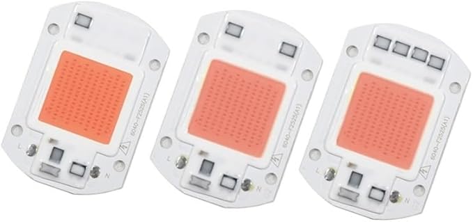 10pcs Plant Grow Light LED 220V 30W Warm White 3200K Driverless COB LED Chips Light for Garden