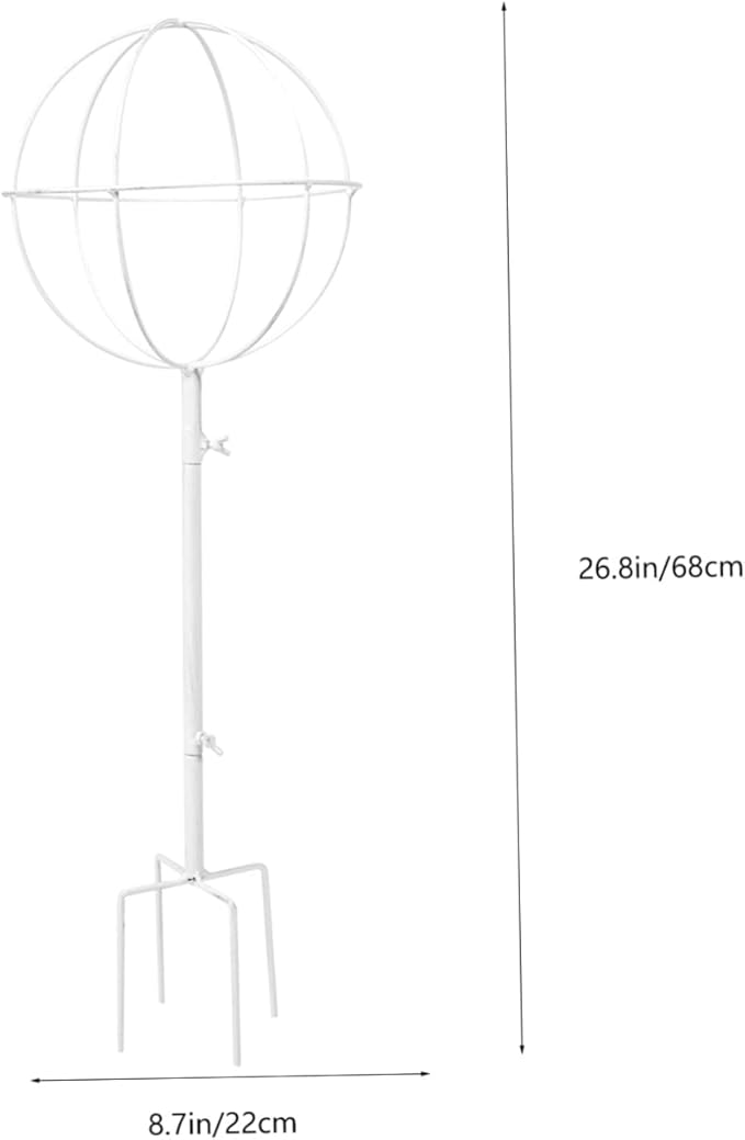 Metal Pergola Bracket Plant Support Sticks for Vines Climbing Roses Decorative Garden Trellis