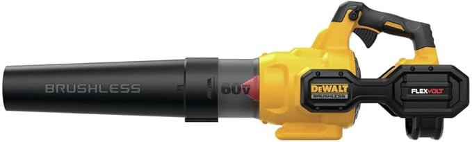 DEWALT 60V MAX* FLEXVOLT Leaf Blower Cordless Handheld 125-MPH 600-CFM Tool Only (DCBL772B)