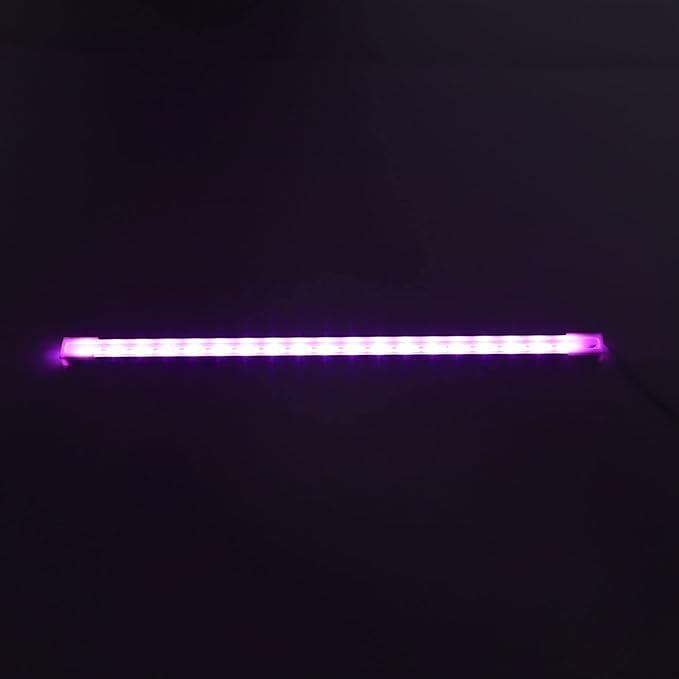Solar Grow Lights for Outdoor Indoor Plants LED Grow Light Strip Plant Growing Lamps with 1-10 Level Control Switch for Balcony Greenhouse Herbs Vegetables Flowers(10W)