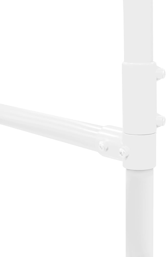 Garden Arch Trellis for Climbing Plants 90.5 Inch Tall Grape Vine TrellisPlant Support RackFruits Vegetable Beans Cucumber for Raised Bed (White)