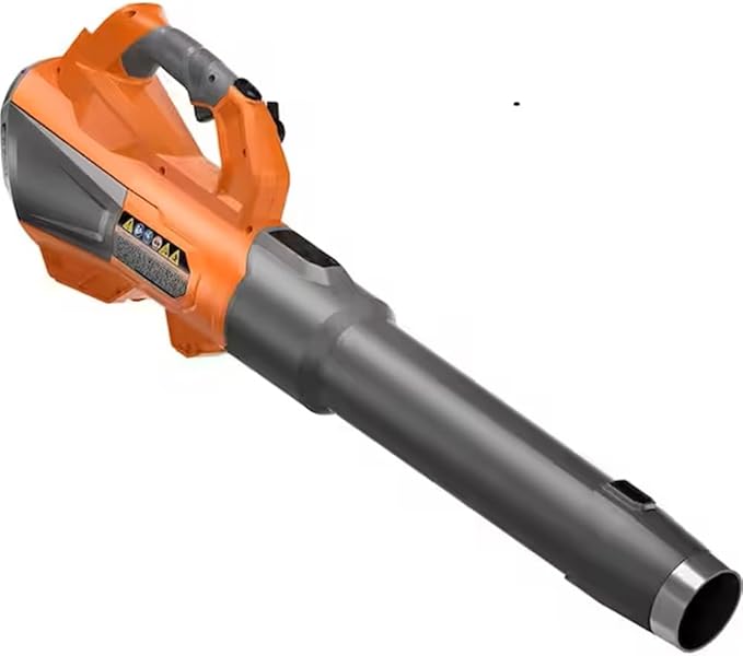 RIDGID 18V Brushless 130 MPH 510 CFM Cordless Battery Leaf Blower with 6.0 Ah MAX Output Battery and Charger (Renewed)