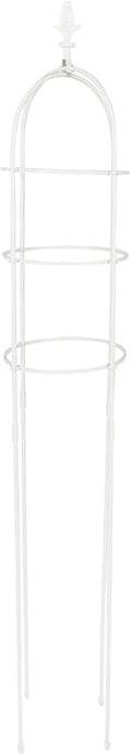 Plant Trellis Climbing Plants Support Rack Outdoor Metal Climbing Frame for Balcony Garden 31cm Diameter X 1.6m Height for Roses and Clematis