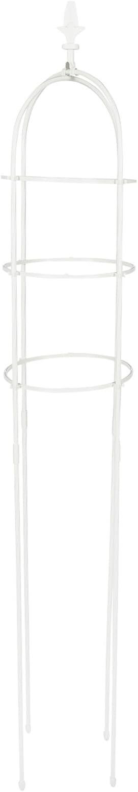 Plant Trellis Climbing Plants Support Rack Outdoor Metal Climbing Frame for Balcony Garden 31cm Diameter X 1.6m Height for Roses and Clematis